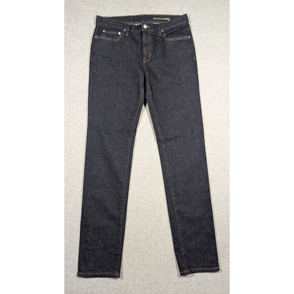 Outerknown Men Jeans 33x34 NWT SEA Ambassador Slim Fit Dark Wash Mid Rise Preppy - Picture 1 of 15